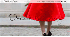 Desktop Screenshot of dressedupdeniz.com