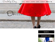 Tablet Screenshot of dressedupdeniz.com